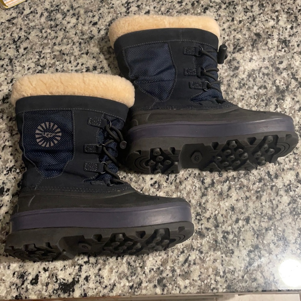 Ugg’s Bobby Navy Snow Winter Boot